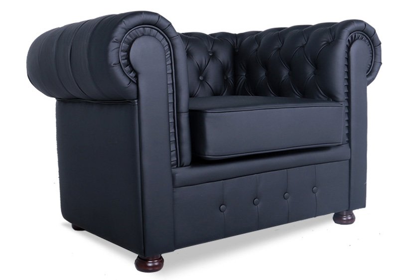 Кожаный офисный диван Честертон - вид 2