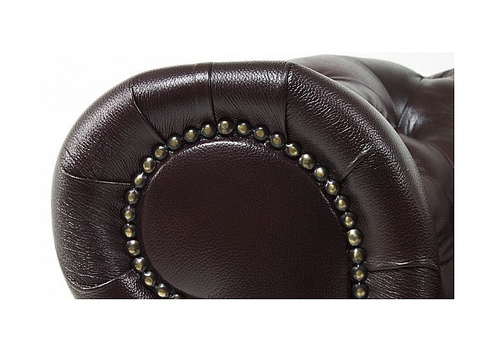 Кожаный офисный диван Честертон - вид 10