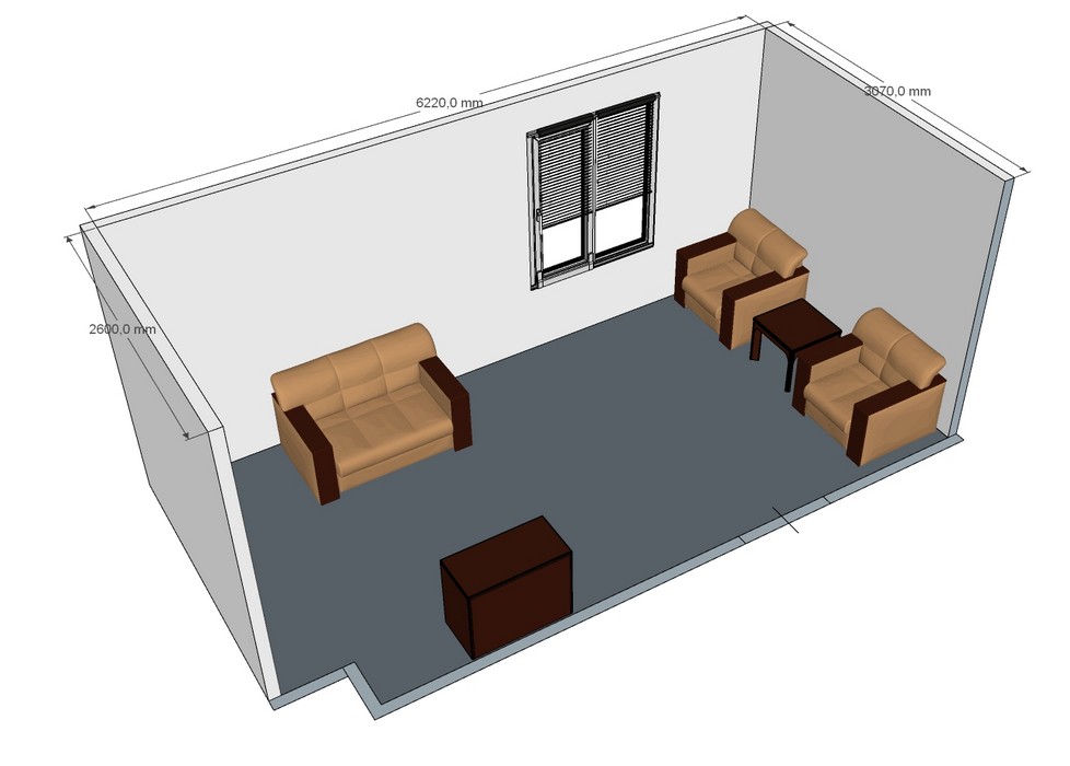3-местный офисный диван Боссо - вид 21
