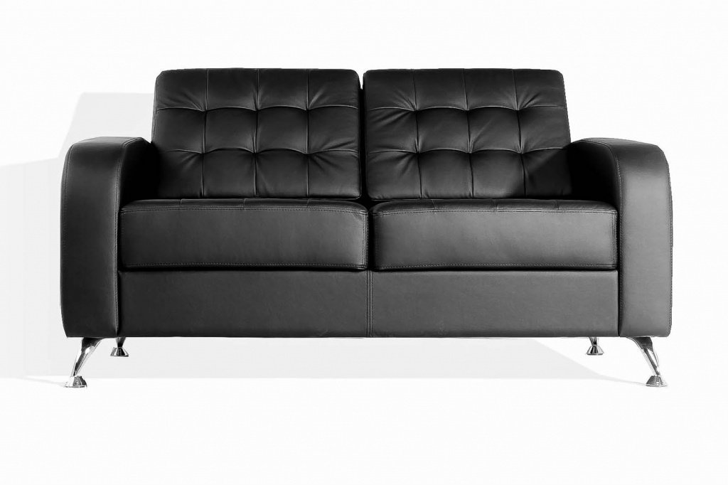 Кожаный офисный диван Рольф - вид 2