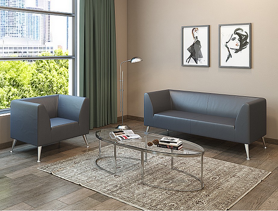 3-местный офисный диван Ультра - вид 9