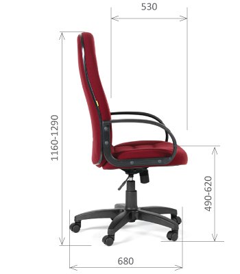 Офисное кресло CHAIRMAN СH-727 - вид 11