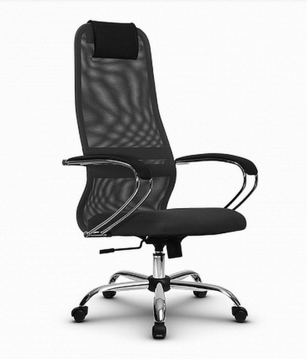 Кресло руководителя METTA SU-BК131-8 хром 17833 - вид 11